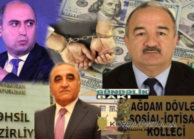 Ağdam kolleci “QAİ”şnik hazırlayır ? - Kollecdə rüşvət pik həddə çatıb…