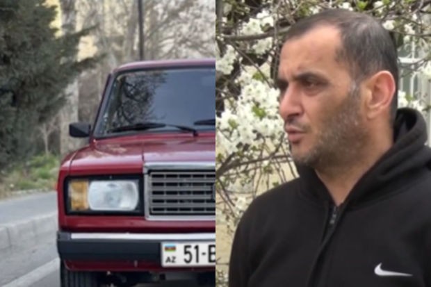 Samuxda vətəndaş sürmədiyi avtomobilə görə cərimələnib - VİDEO