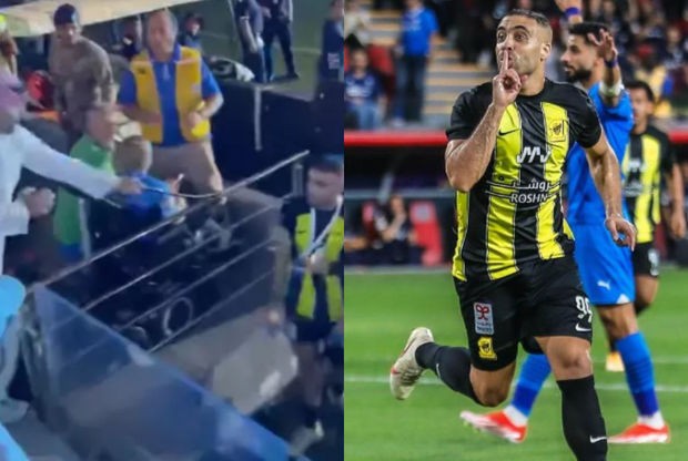 Səudiyyə Ərəbistanı Superkubokunda görünməmiş hadisə: Azarkeş futbolçunu qamçıladı - FOTO/VİDEO