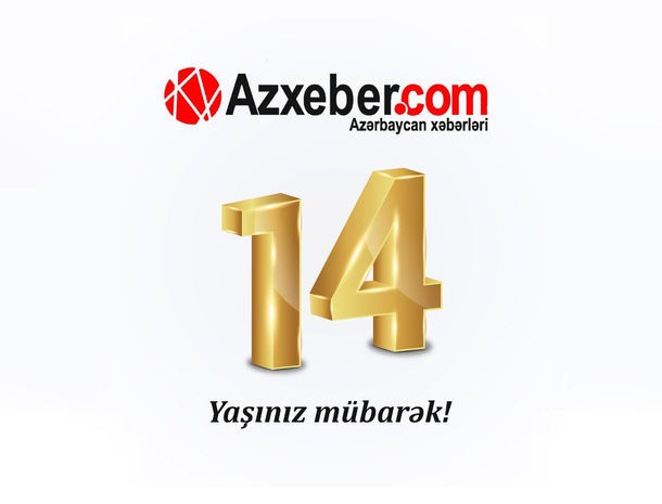 Azxeber.com 14 yaşını qeyd edir