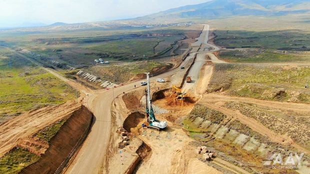 Əsgəran avtomobil yolunun inşasına start verildi - FOTO