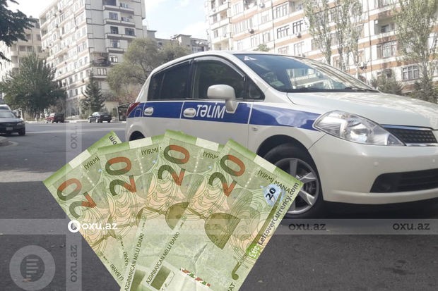 Təlim zamanı sürücüyə yazılan cəriməni kim ödəməlidir? - VİDEO