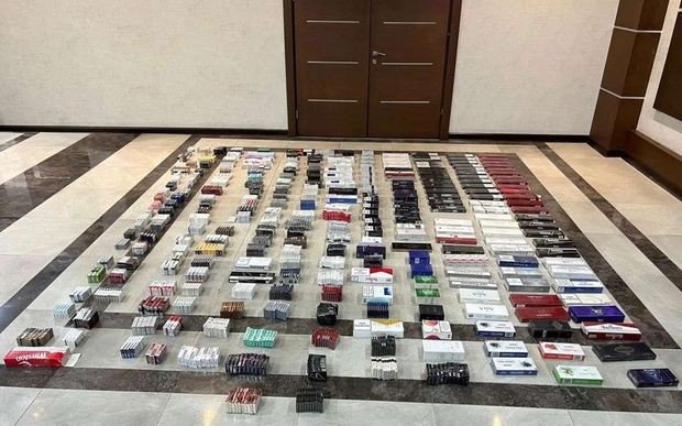 Bakıda minlərlə qutu aksiz markasız siqaretlər aşkar ediblər