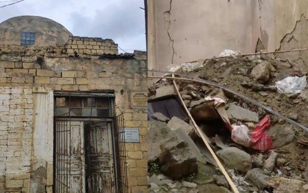 Niyyət edilərək tikilən 110 illik hamam acınacaqlı vəziyyətdədir - FOTO