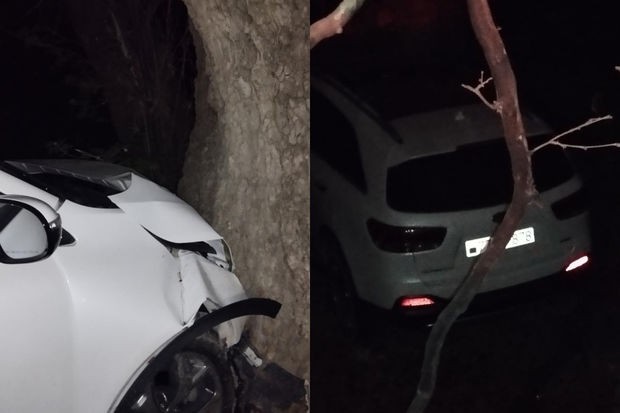 Ödənişli yolda qəza: Xəsarət alanlar var - FOTO