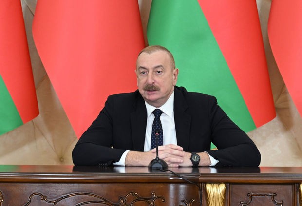 İlham Əliyev işğaldan azad edilmiş ərazilərin bərpasında dəstəyinə görə Qırğızıstana təşəkkürünü bildirib