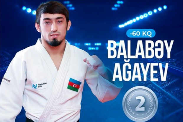 Azərbaycan cüdoçusu Avropa çempionatında gümüş medal qazanıb - YENİLƏNİB