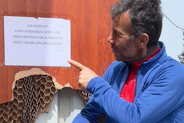 Hücumlardan yorulan türkiyəli fermer məktub yazdı: “Ayı qardaş, açar ayaqaltının altındadır” - FOTO