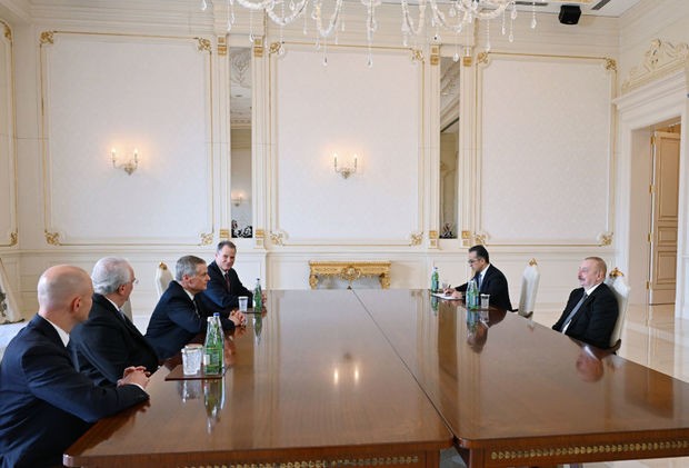 Prezident ABŞ-nin Mormon Kilsəsinin və Stirlinq Fondunun nümayəndələrini qəbul edib - FOTO