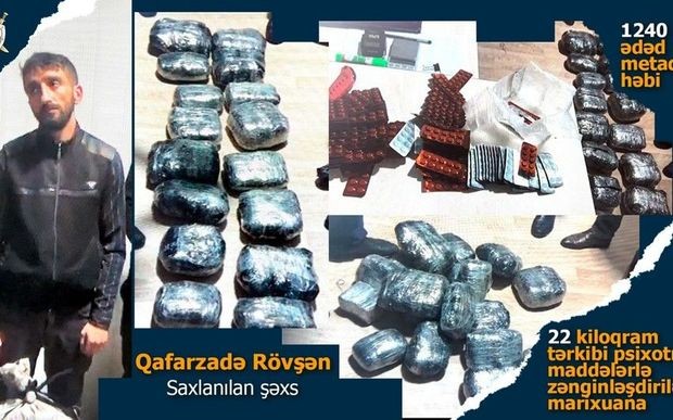 Lənkəranda ƏMƏLİYYAT: 22 kiloqram narkotik aşkar olunub