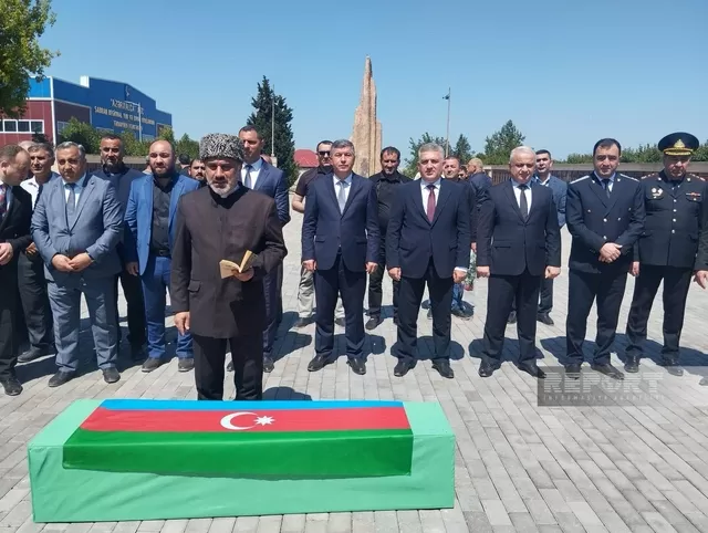Şabranda Birinci Qarabağ müharibəsinin şəhidi Cəlil Şaxayev dəfn edildi