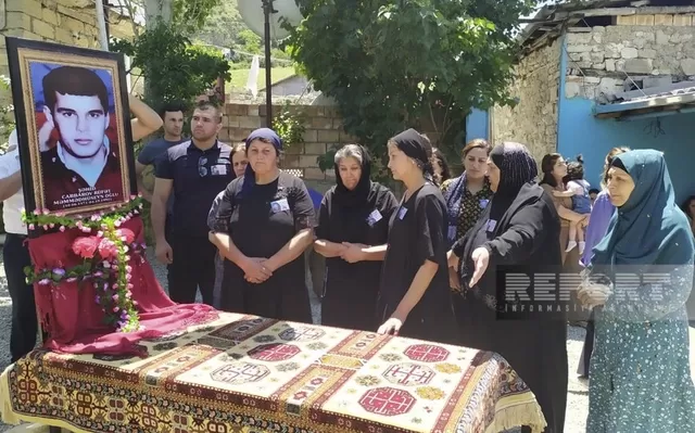 Siyəzəndə Birinci Qarabağ müharibəsinin şəhidi Rüfət Cabbarov dəfn edilib
