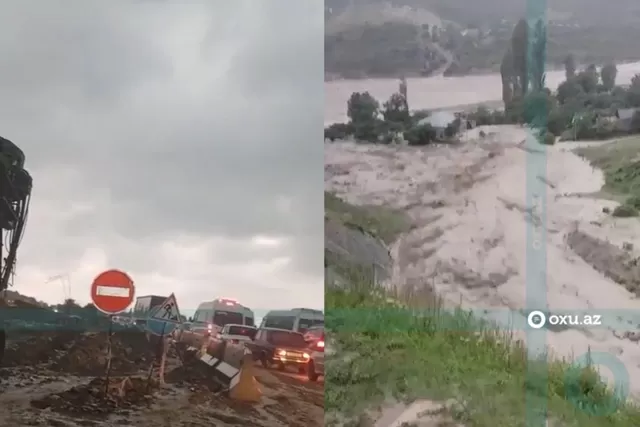 Qeyri-sabit hava şəraiti iki rayonda fəsadlara yol açdı