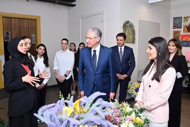 COP29 Təşkilat Komitəsinin üzvləri DOST İnklüziv İnkişaf və Yaradıcılıq Mərkəzi ilə tanış olublar