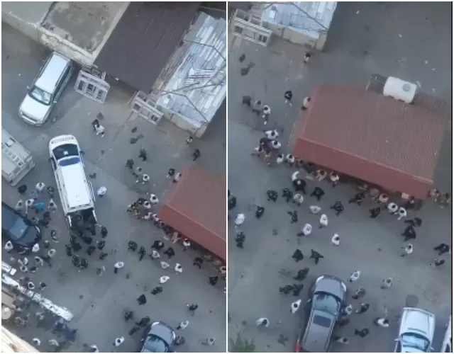 Bakıda dəhşətli hadisə: Liftin trosu qırıldı: Yaralılar var