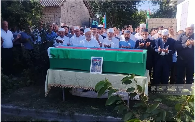 Birinci Qarabağ müharibəsinin şəhidi Yasin Əbdürəhmanov Ağdaşda dəfn edilib