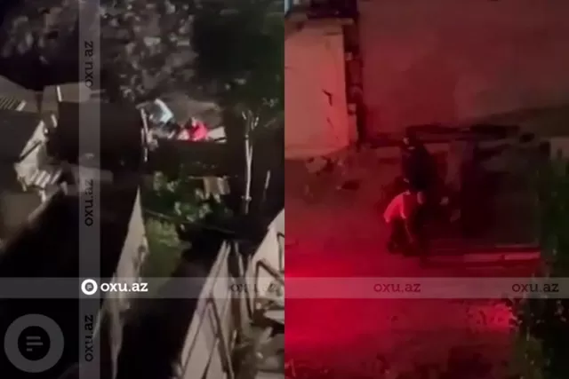 Bakıda gecəyarısı söküntü işləri: Qadını evindən sürükləyərək çıxardılar