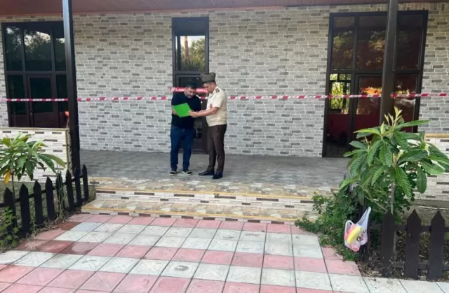 Ağsuda yanğın təhlükəli obyektin fəaliyyəti dayandırıldı