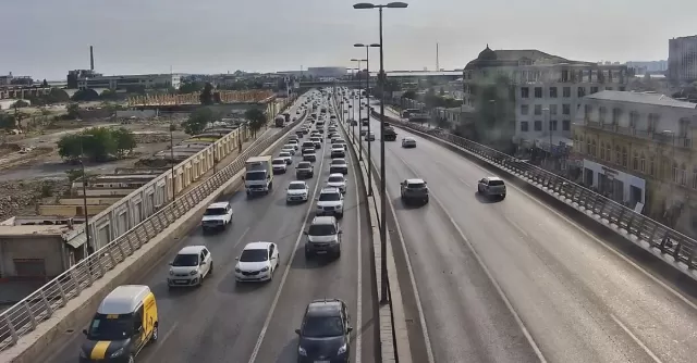 Bakının hansı küçələrində sıxlıq var? - 18.07.2024