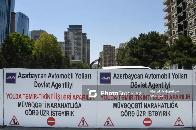 Bakının iki küçəsində məhdudiyyət: Biri iki, digəri dörd gün bağlı olacaq