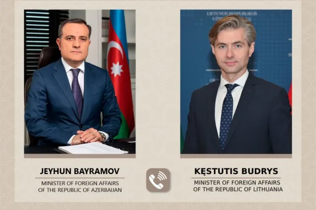Azərbaycan və Litva XİN başçıları təyyarə qəzasını müzakirə ediblər