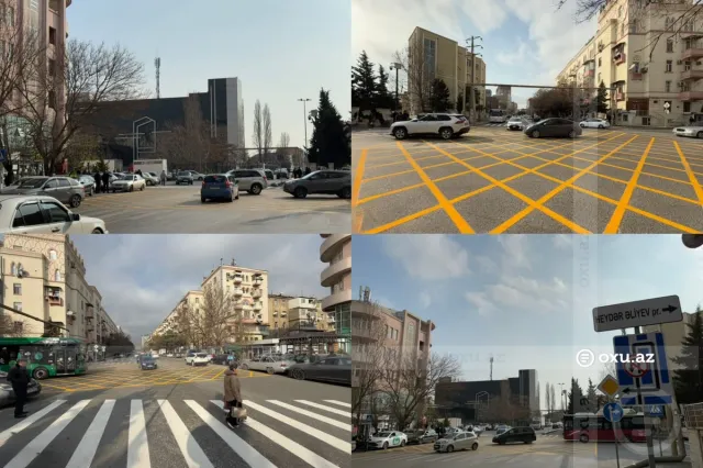 Sürücülərin NƏZƏRİNƏ: Bakıda küçələrin birində 