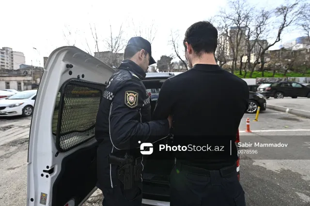 Abşeronda avtomobilində narkotik vasitə daşıyan şəxs saxlanılıb