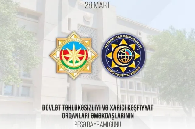Azərbaycanın təhlükəsizlik orqanları 106 yaşında