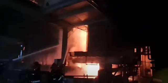 Sumqayıtda sexdə güclü YANĞIN