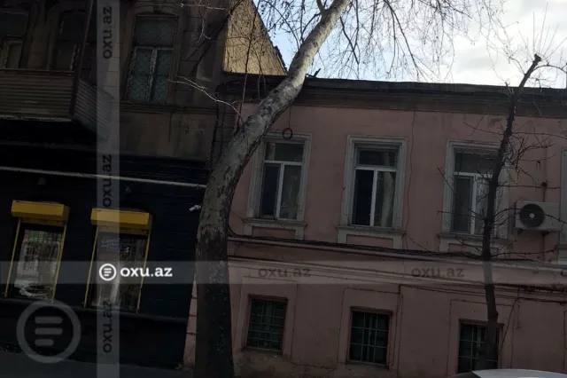 Bakıda ağac evin üzərinə aşdı: Çatlar yarandı