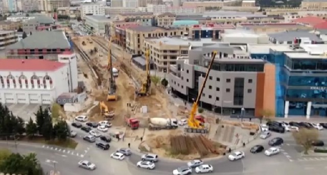 Bakıda çəkilən yeni yol nə vaxt istifadəyə hazır olacaq? - VİDEO