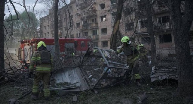 Rusiya Kiyev və Xarkova dron zərbələri endirdi: 9 nəfər ölüb