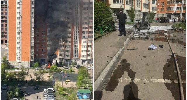 General Moskalik bulvarda öz maşınında öldürülüb - FOTO