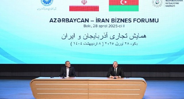 Prezidentlər biznes forumunda iştirak edib - YENİLƏNİB