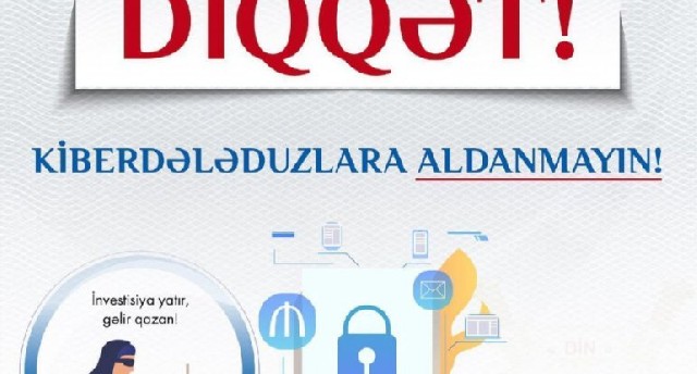 DİN-dən çağırış: Təhlükə var, bank kartı məlumatlarınızı heç kimlə paylaşmayın