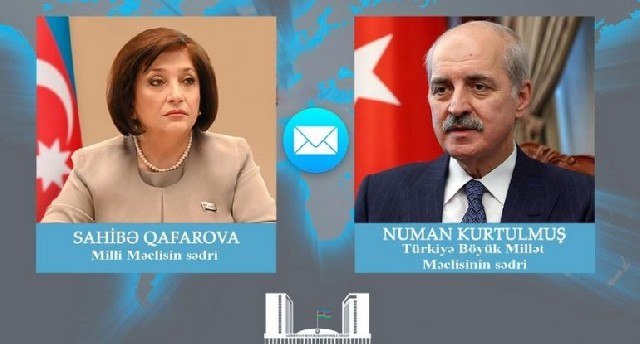 Sahibə Qafarova türkiyəli həmkarına başsağlığı verib