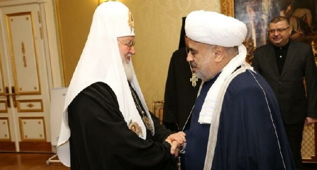 Patriarx Kirill Allahşükür Paşazadə ilə görüşdü