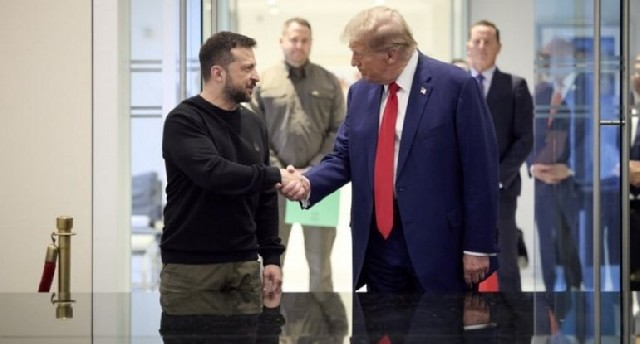 Zelenski Trampla telefon danışıqlarının təfərrüatlarını açıqlayıb