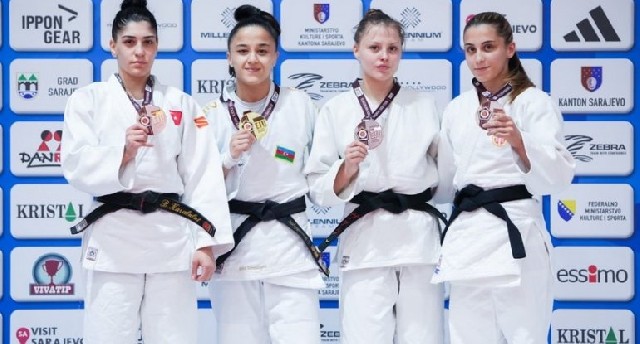 Azərbaycan cüdoçuları Avropa Kubokunu 4 medalla başa vurublar