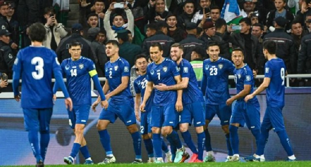 Özbəkistan millisi tarix yazdı