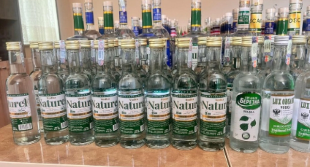 Saxta alkoqollu içkilər aşkarlandı