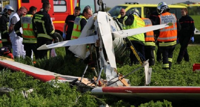 Fransada təyyarə qəzaya uğrayıb, pilot həlak olub
