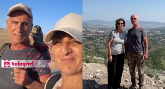 Əhd etmişdilər, Bakıdan-Laçına piyada getdilər - VİDEO
