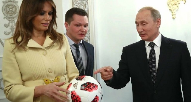 Trampdan ŞOK ETİRAF: "Melaniya Putindən xoşlanır"