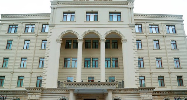 Müdafiə Nazirliyi məlumat yaydı