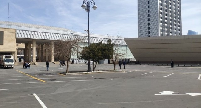 Bakı Dəmiryol Vağzalının parklanma xidməti dayandırılır - SƏBƏB
