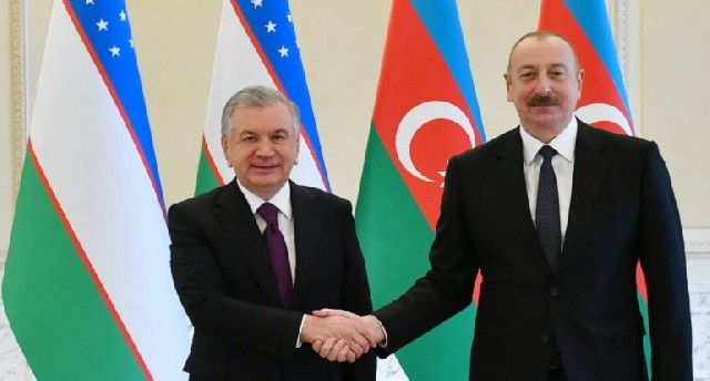 Özbəkistan Prezidenti Azərbaycan liderinə məktub ünvanlayıb