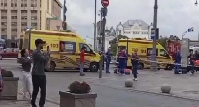 Moskvada Mərkəzi Uşaq Mağazasında partlayış baş verib